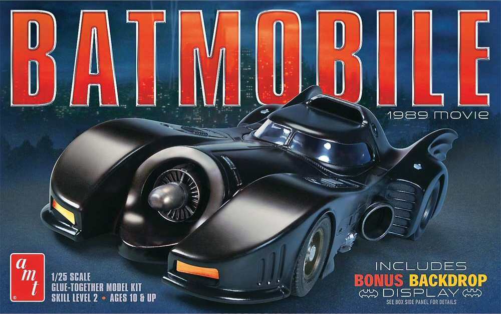 AMT 935 1/25 1998 Batmobile Plastic Model Kit